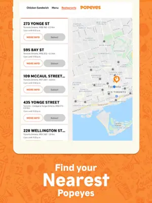 Popeyes® Canada android App screenshot 1