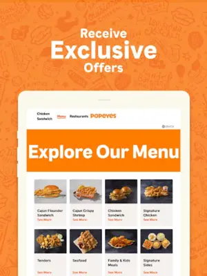 Popeyes® Canada android App screenshot 2