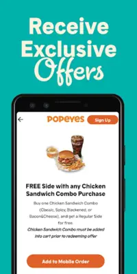 Popeyes® Canada android App screenshot 7